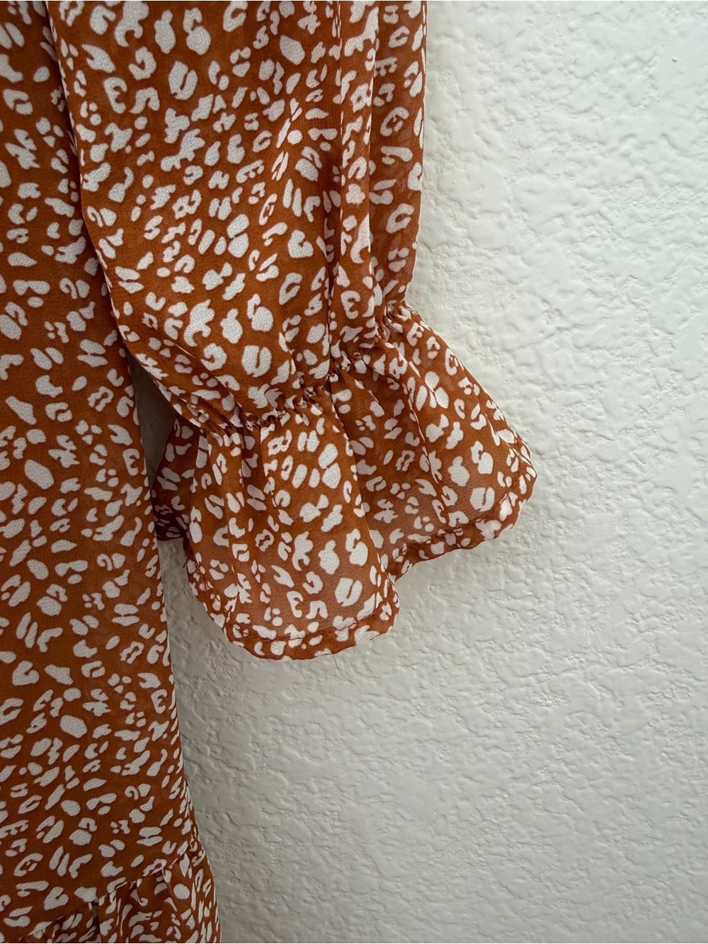 Fashion Small Rust Brown  Maxi Dress (Size S) - Picture 3 of 13